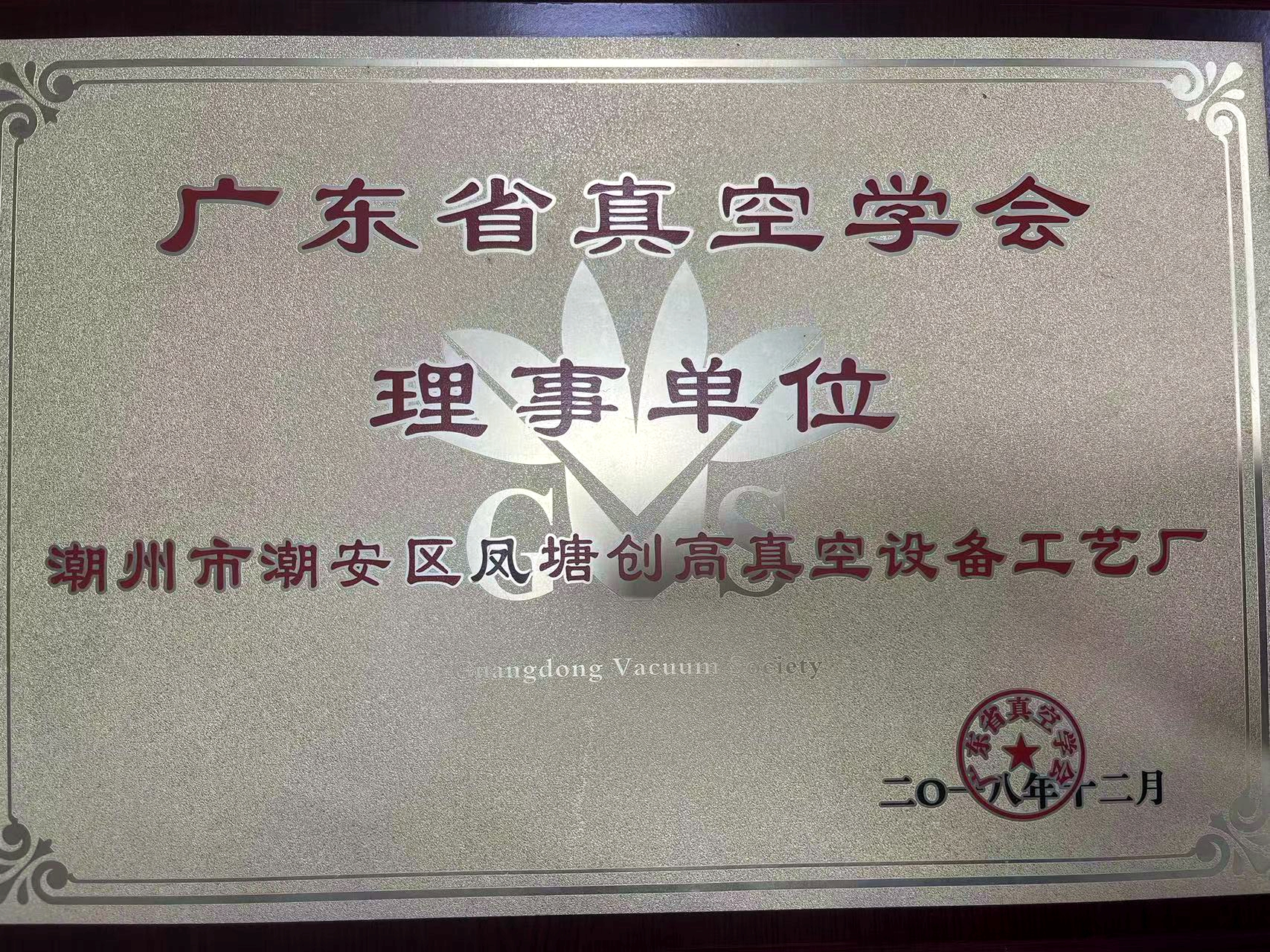 CGVAC-The Guangdong Vacuum Society Council Member Unit