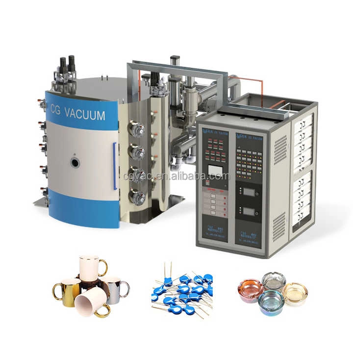 Electronics PVD Coating Machine Magnetron Sputtering Chrome Coating