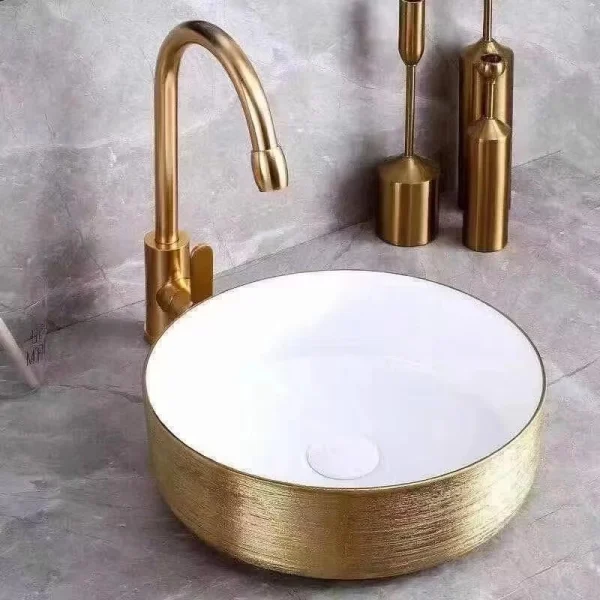 Magnetron Sputtering Vacuum Coating Machine, Ceramic Basin Plating Gold Machine