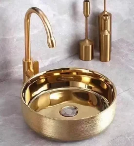 PVD coating machine for washbasins