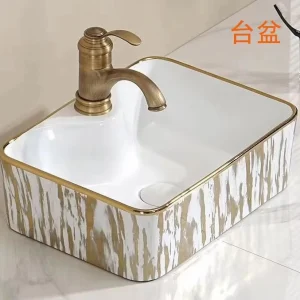 PVD coating machine for washbasins