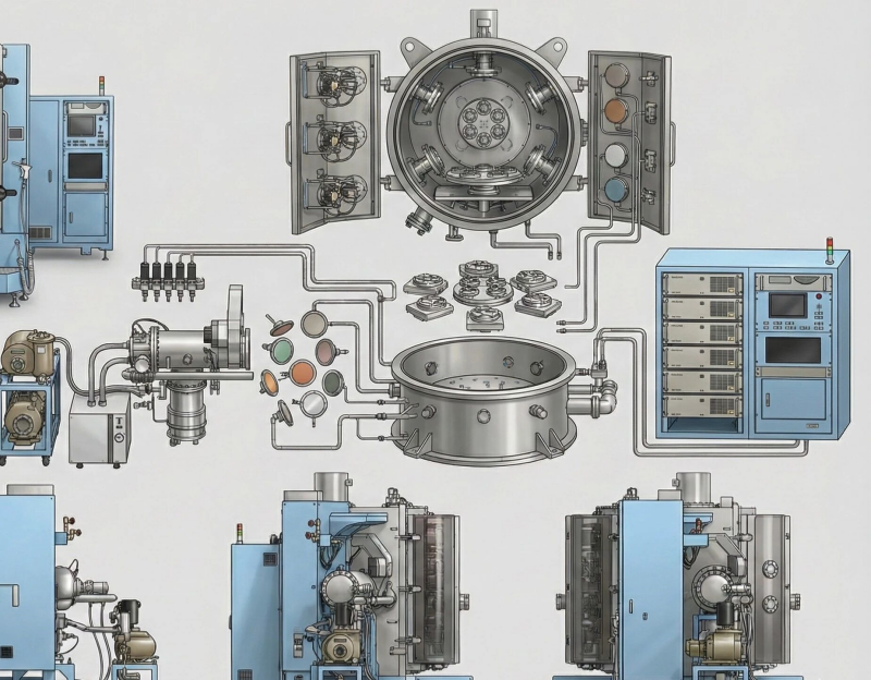 Multi-Arc Vacuum Coating Machine Vacuum System
