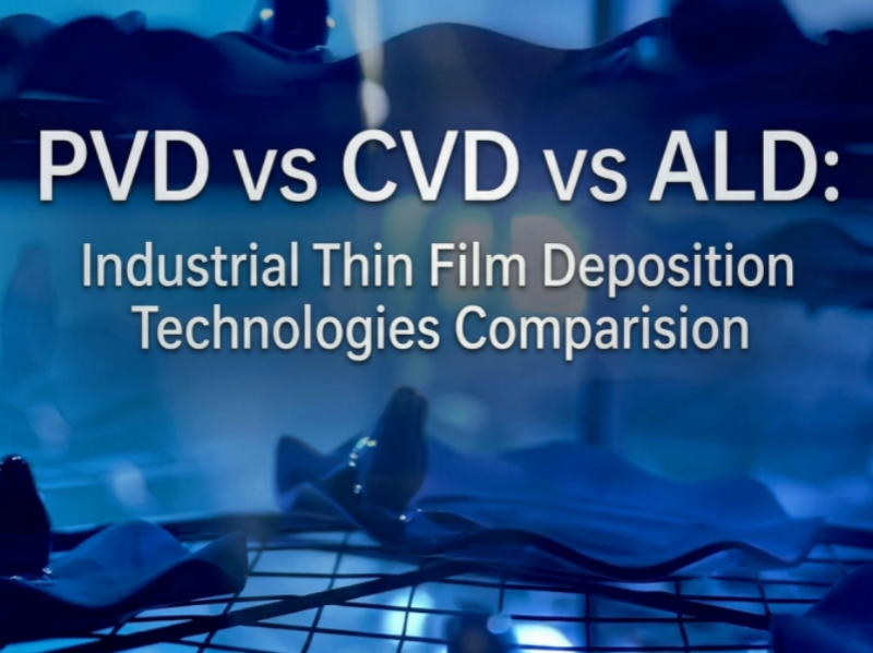 PVD vs CVD vs ALD Industrial Thin Film Deposition Technologies and Equipment Selection Guide