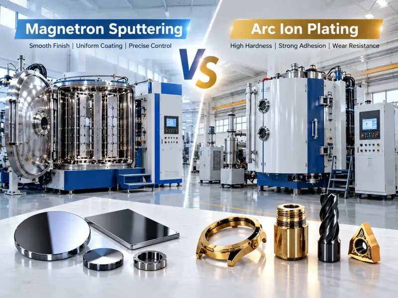 Magnetron Sputtering vs Arc Ion Plating: Which PVD Technology Should You Choose?